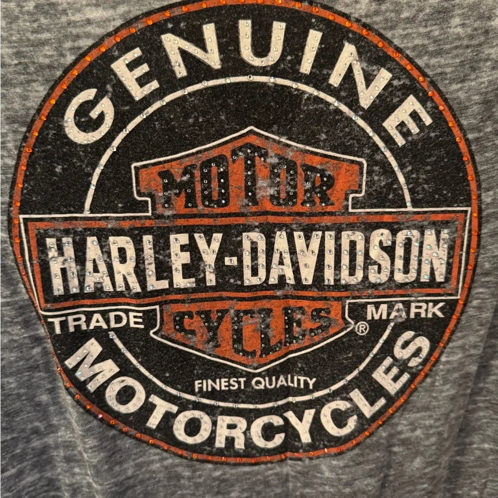 Harley-Davidson Sheer Bling Shirt - Picture 8 of 10